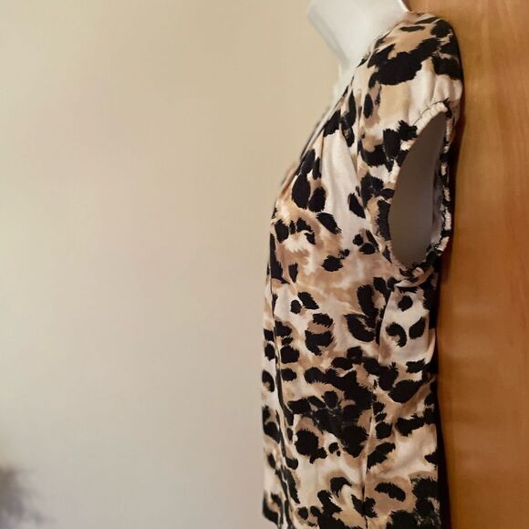 MICHAEL Kors leopard print top size S/P - Picture 3 of 5